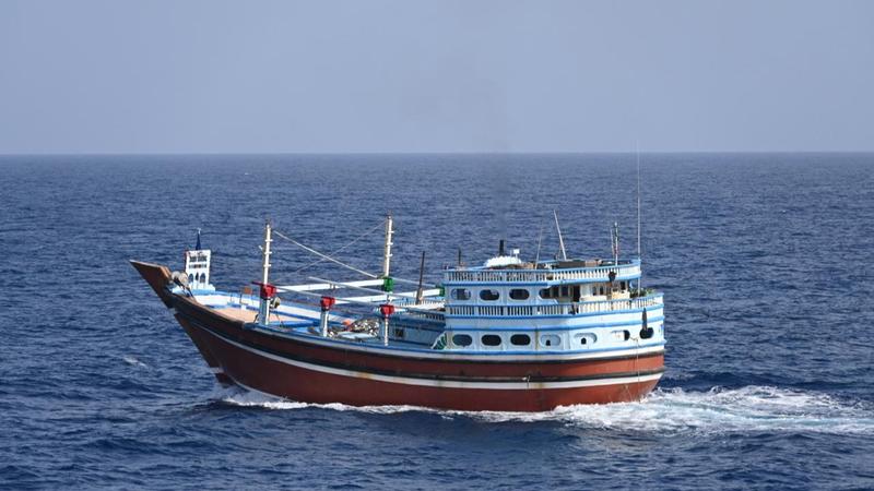 The Iranian fishing vessel Al-Kambar has been taken over by nine pirates. 