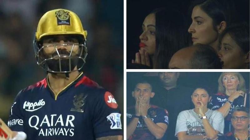 Anushka Sharma, Virat Kohli, IPL, RCB vs KKR