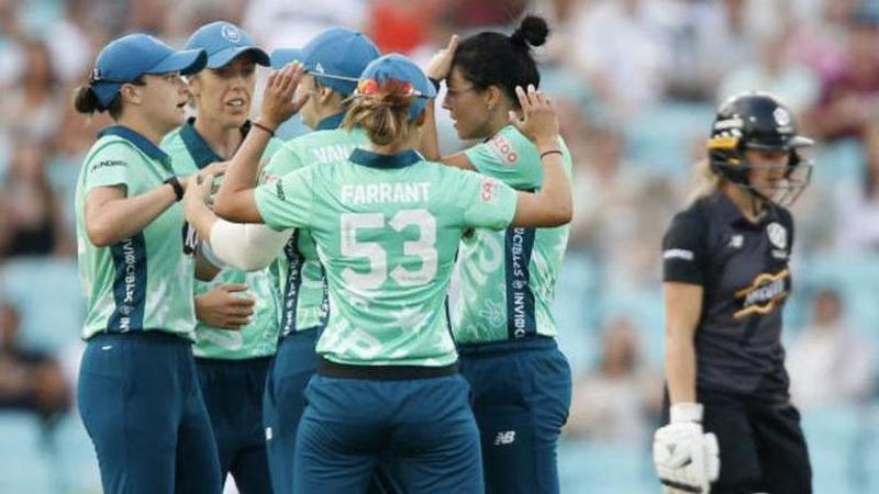 The Hundred, Oval Invincibles, Manchester Originals, Oval Invincibles vs Manchester Originals, Dane Van Niekerk, Kate Cross, Harmanpreet Kaur