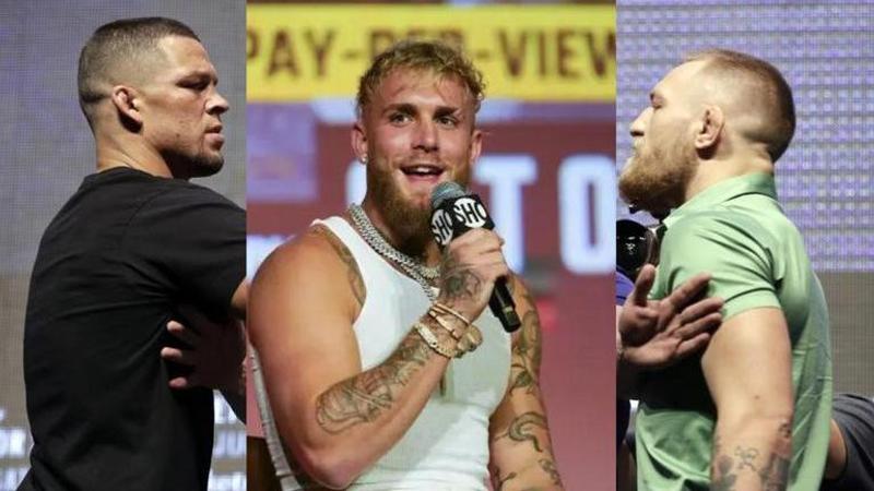 'That fool': Nate Diaz comes in support of Conor McGregor after Jake Paul disrespected him