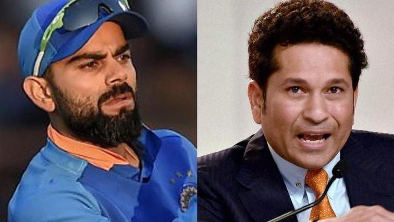 IPL 2022, Sachin Tendulkar, Virat Kohli, MI vs RCB, kohli meets tendulkar, kohli tendulkar meet, ipl, sachin tendulkar meets virat kohli