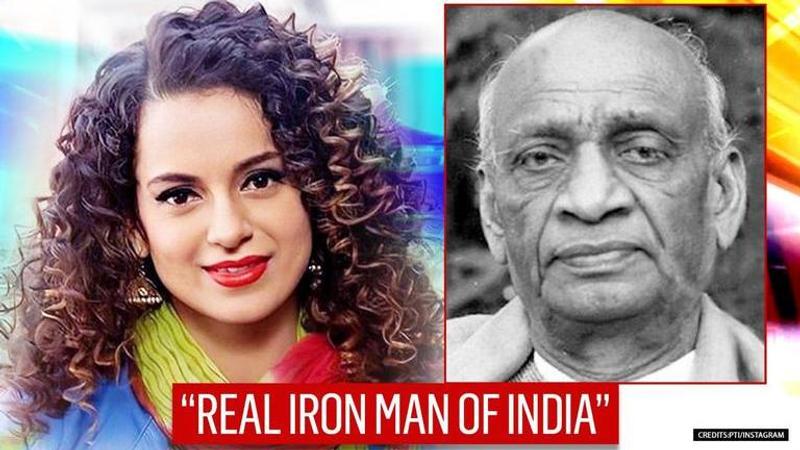 Kangana Ranaut pays tribute to Sardar Patel on National Unity Day; 'regrets' his decision