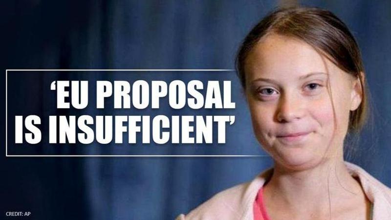 Greta Thunberg slams EU, says it is only 'pretending to be climate leader'