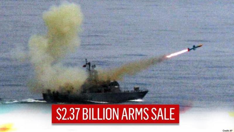 US announces arms sale worth $2.37 billion with Taiwan as China imposes sanctions