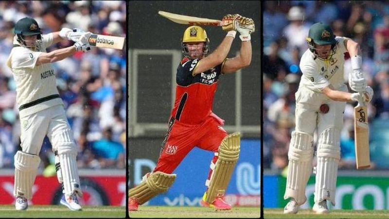 AB de Villiers, Steve Smith and Marnus Labuschagne