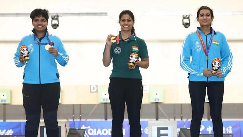 Manu Bhakar wins gold medal