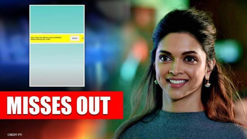 Deepika Padukone unhappy over failing to order groceries, shares step-by-step screenshots