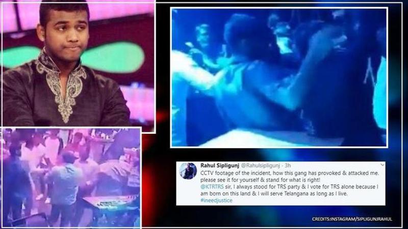 'Bigg Boss Telugu' fame Rahul Sipligunj posts pub brawl video, says TRS MLAs kin attacked