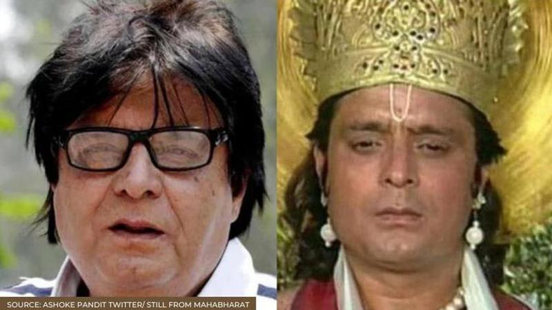 Source: Ashoke Pandit Twitter/ Still from Mahabharat