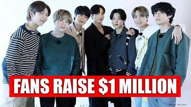 BTS fans raise$1 Million to match band's donation for the Black Lives Matter campaign