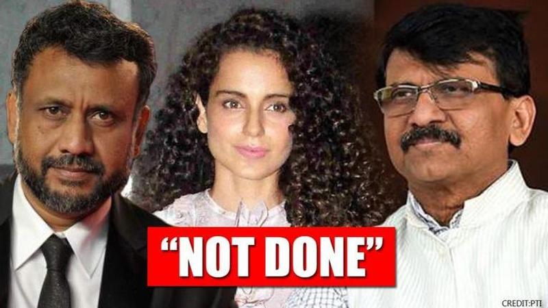 Sanjay Raut's derogatory term for Kangana irks Anubhav Sinha; director says 'not cool'