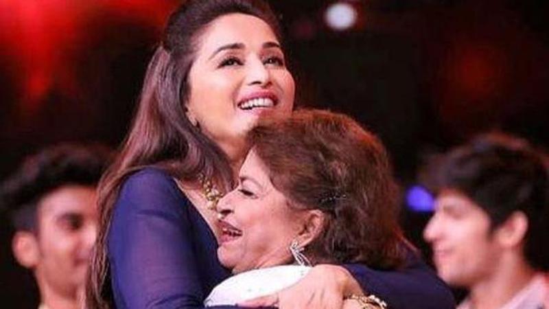 Madhuri Dixit-Nene pays homage to choreographer Saroj Khan on Guru Purnima