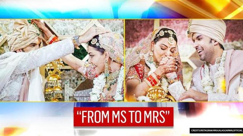 Kajal Aggarwal reveals South link in 'Punjabi meets Kashmiri wedding', posts stunning pics