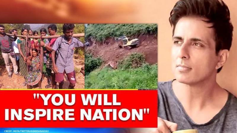 Sonu Sood inspires AP villagers as 250 families build road pitching funds; actor replies