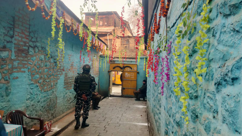 Bhairav Temple Reopening in Srinagar