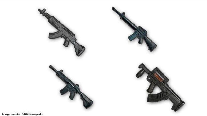 Best assault rifles in PUBG Mobile