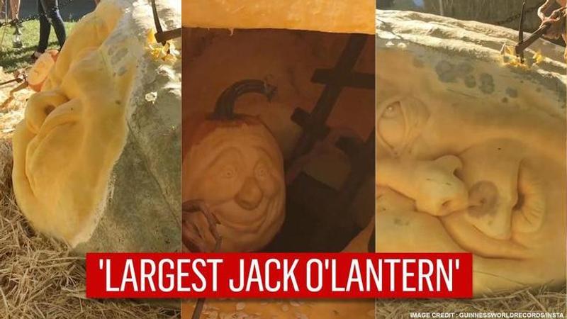 Clip of 'Largest Jack o’ lantern' amuses internet ahead of Halloween I Watch