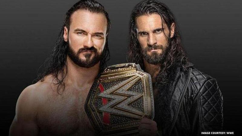 Seth Rollins and Drew McIntyre