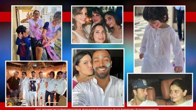 Holi: Kangana, Deepika, couples, kids, other stars enjoy colours of joy; here are pics