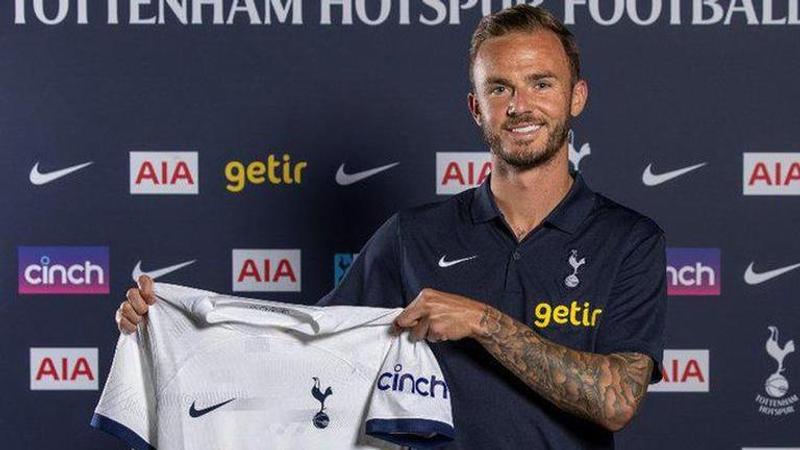 England midfielder James Maddison leaves Leicester for Tottenham on 5-year deal