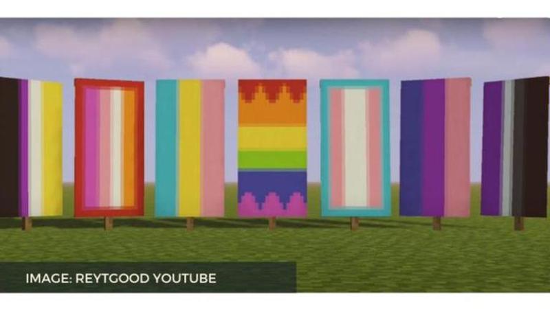 how to make pride flags in minecraft