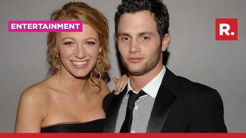 Penn Badgley and Blake Lively