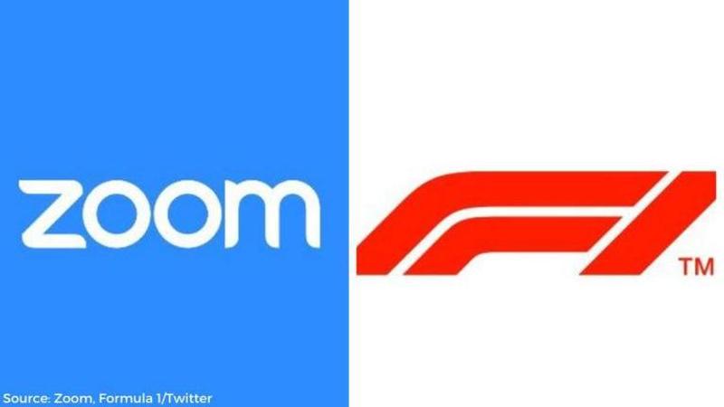 Zoom app and Formula 1