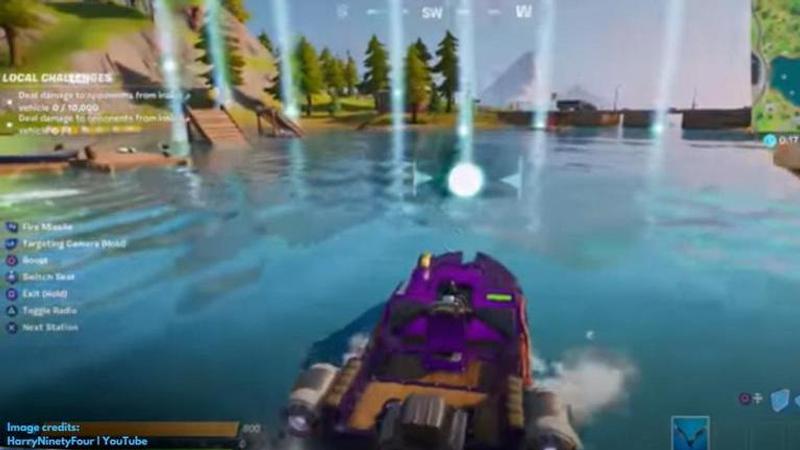 Motorboat Mayhem in Fortnite