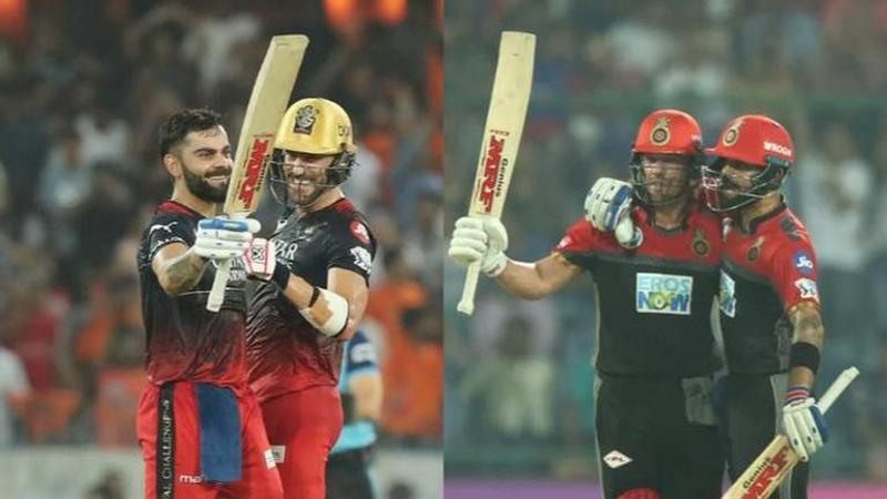 Virat Kohli, AB de Villiers, Faf du Plessis