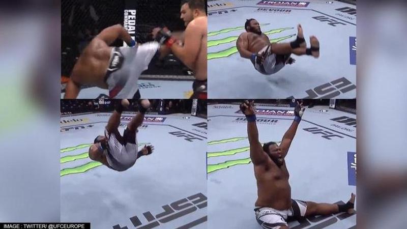 UFC, Chris Barnett, Gian Villante, UFC 268, Chris Barnett vs Gian Villante, UFC 268 results, chris barnett back flip, chris barnett wheel kick