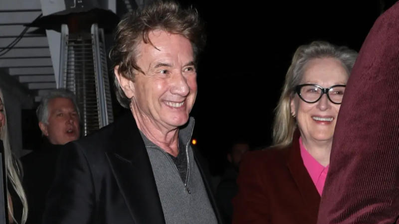 Meryl Streep and Martin Short