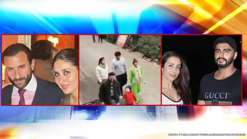 Kareena Kapoor, Saif, Arjun & Malaika spotted in Dharamshala together; Watch viral video