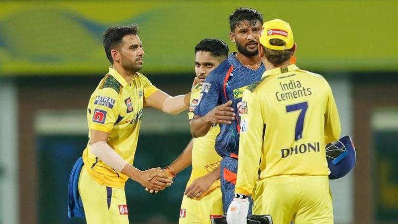 CSK vs LSG Live Score