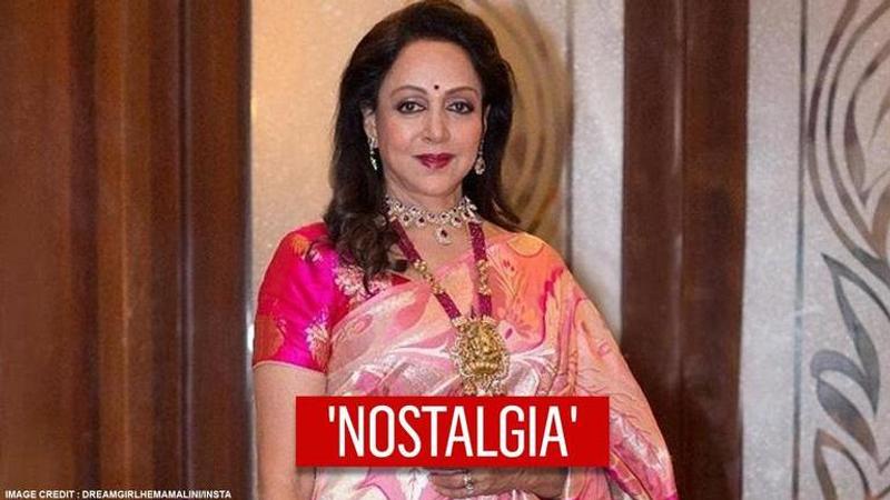 Hema Malini digs out old photoshoot pic as Goddess, says 'glad that finally I found this'