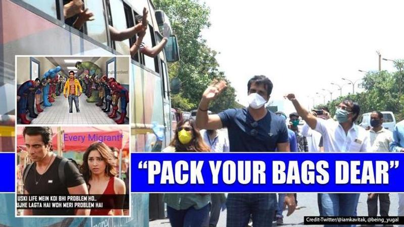 Sonu Sood assures help to stranded Twitter users, memes hailing his efforts go viral