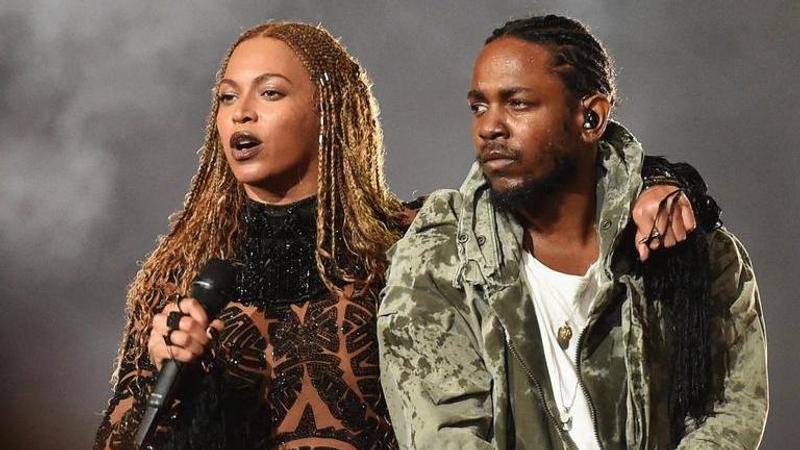 Beyonce and Kendrick Lamar