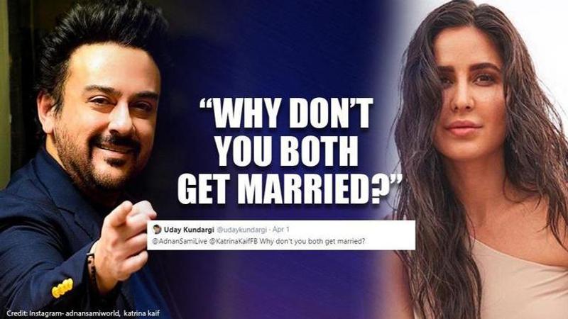 Netizen wishes Adnan Sami and Katrina Kaif get married, singer has hilarious response