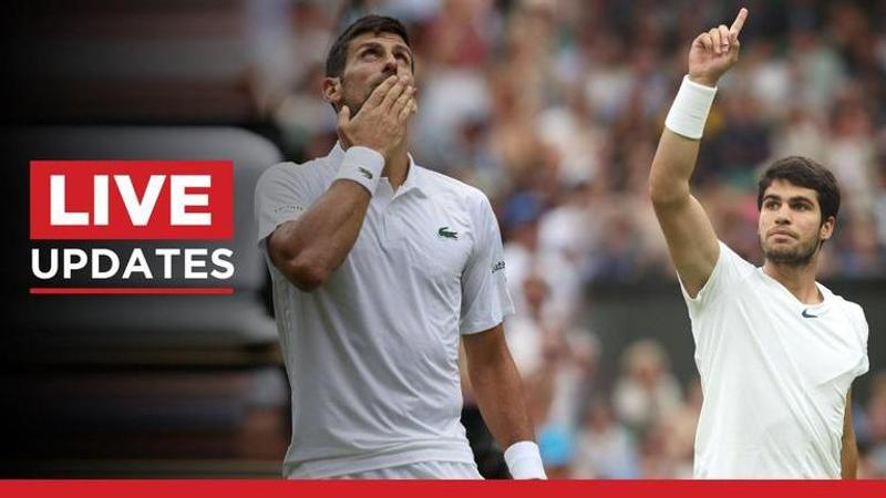 Wimbledon 2023 men's final Novak Djokovic vs Carlos Alcaraz live score updates scorecard