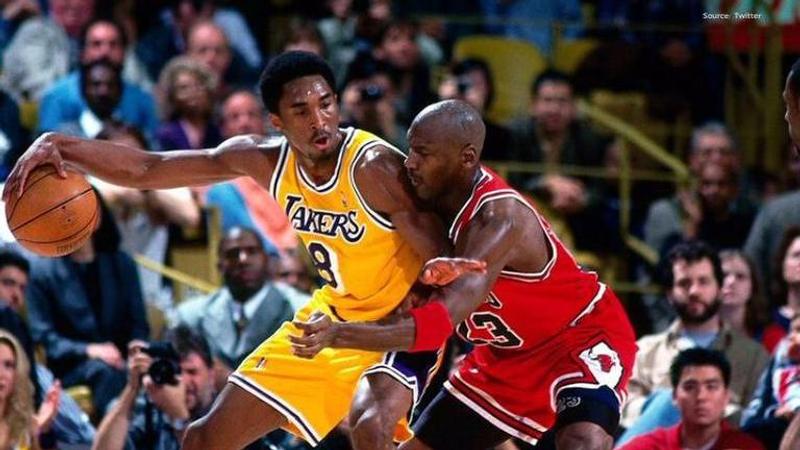 Michael Jordan and Kobe Bryant