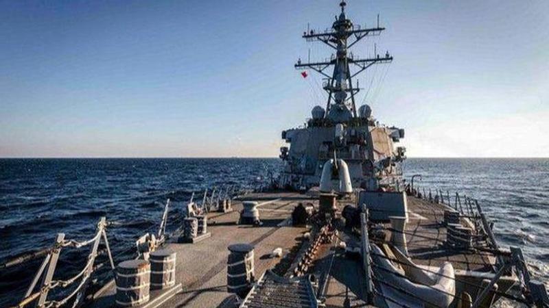 Chinese warship shadows US destroyer during freedom of navigation sail in South China Sea