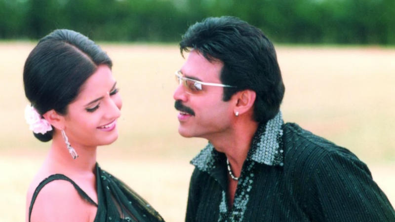 Katrina with Venkatesh in Malliswari