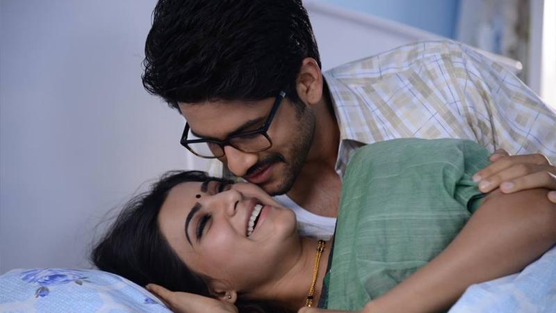 Samantha and Naga Chaitanya in Manam