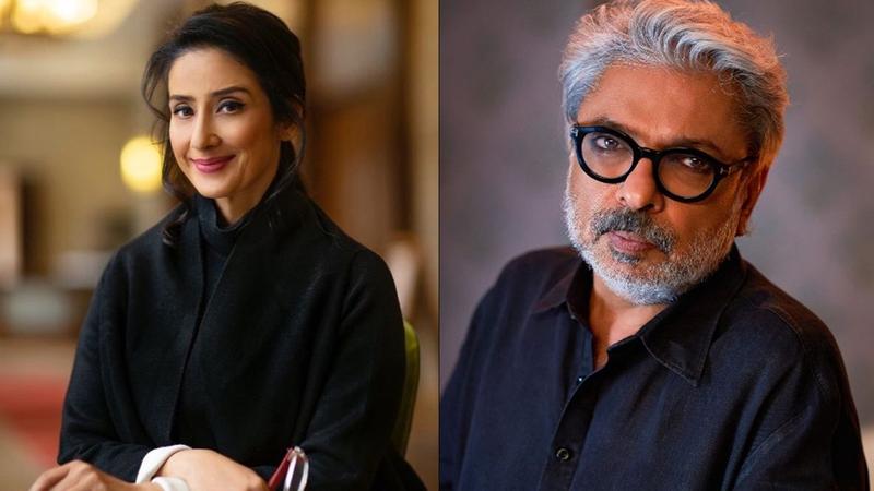 Manisha Koirala and Sanjay Leela Bhansali