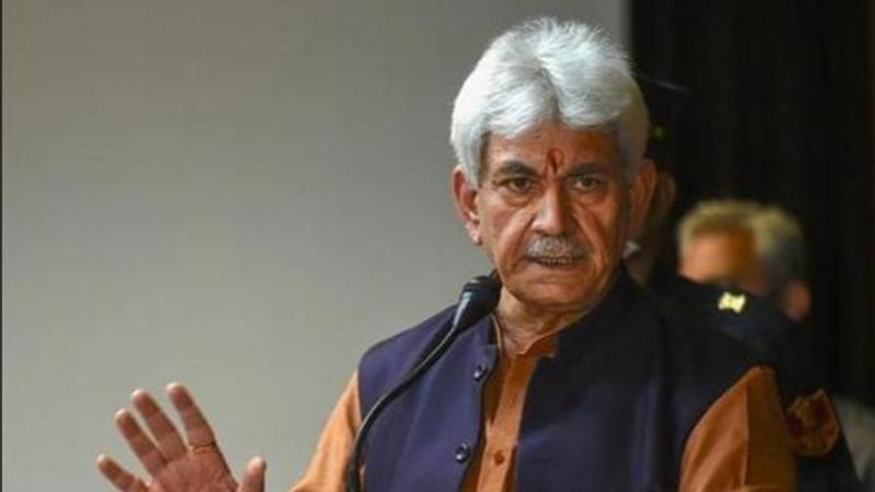 Jammu and Kashmir Lt Governor Manoj Sinha