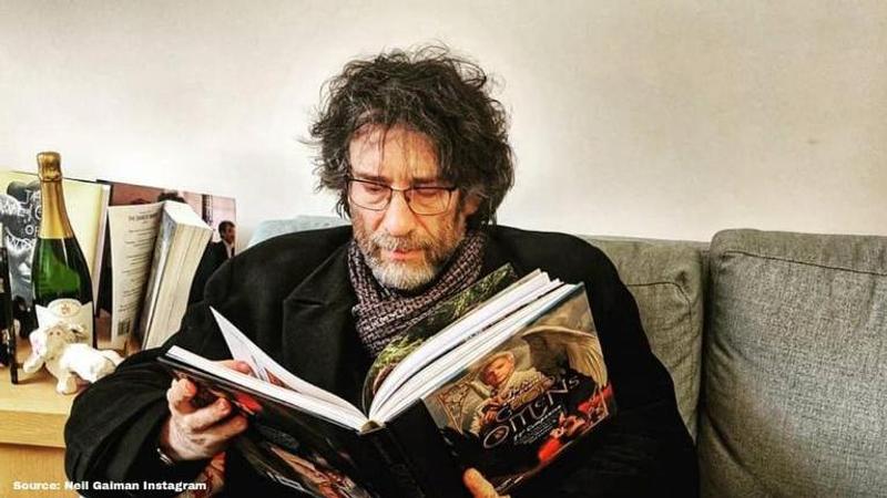 Source: Neil Gaiman's Instagram