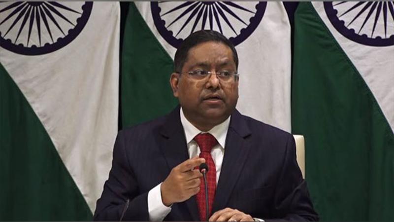 MEA spokesperson Randhir Jaiswal