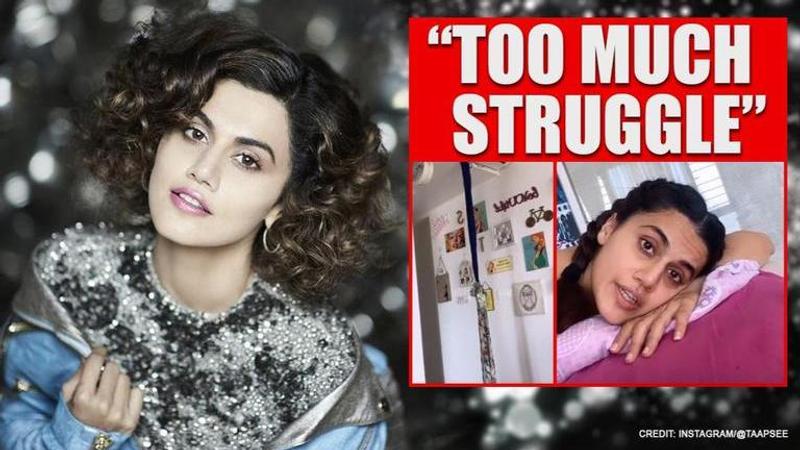 Taapsee Pannu says 'struggle is real' with post on AC, netizens drop harsh comment