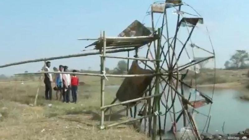 Odisha farmer develops irrigation system from bamboo sticks, plastic bottles