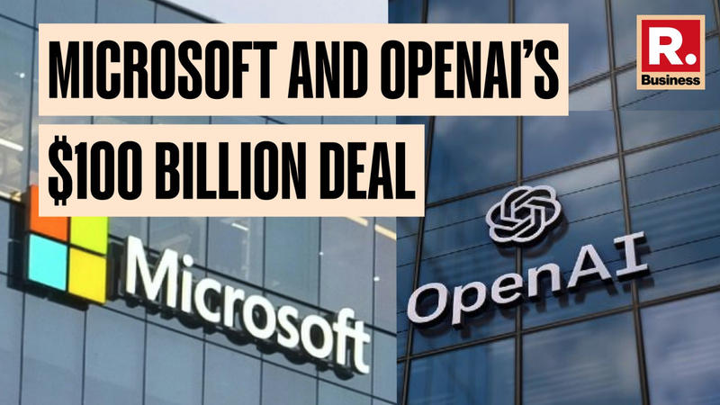 Microsoft and OpenAI to collaborate for $100 billion data centre project
