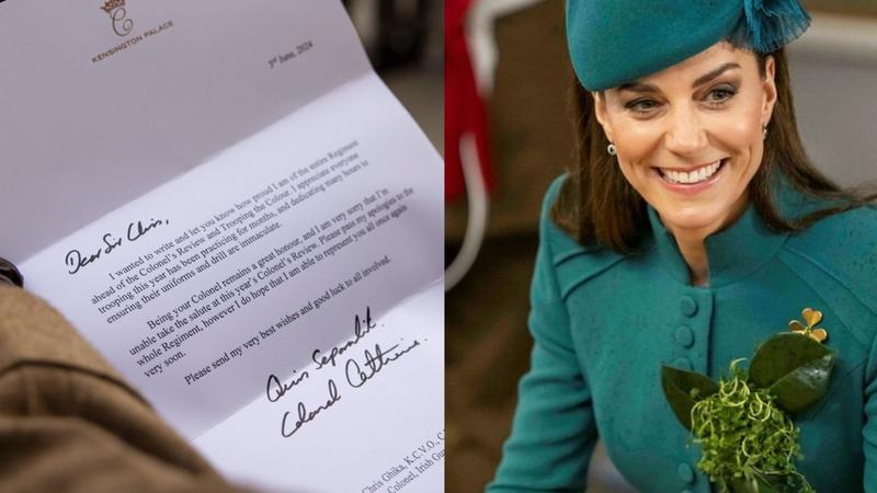 Kate Middleton pens down emotional letter amid cancer battle